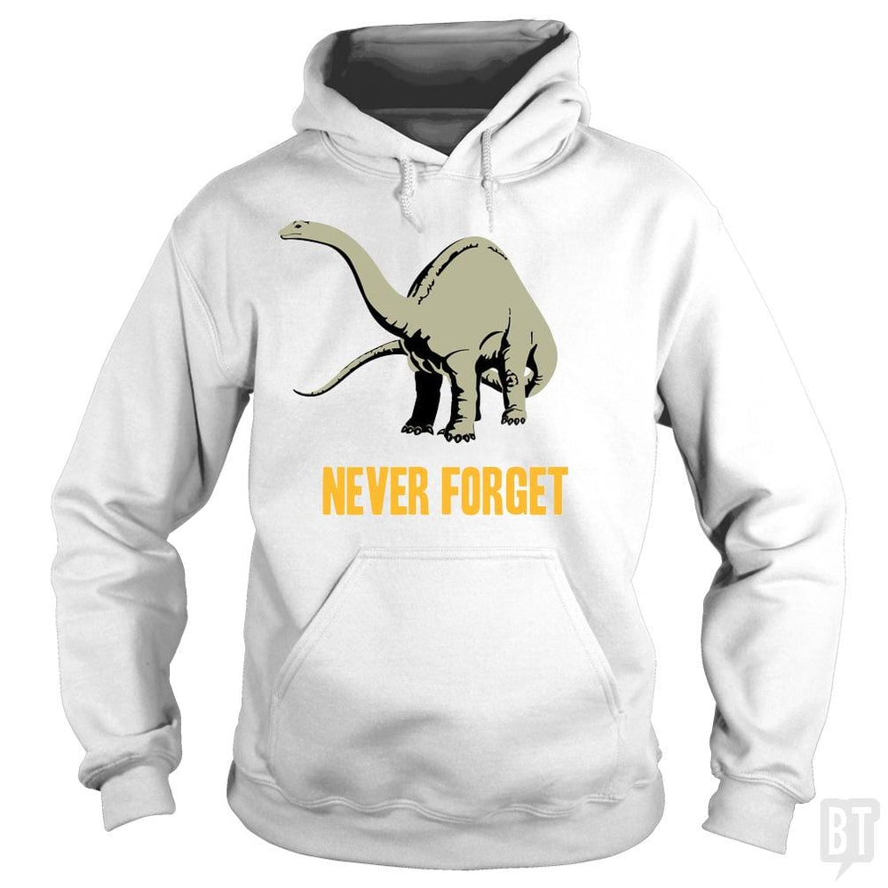 SunFrog-Busted BustedTees Hoodie / White / S Never Forget