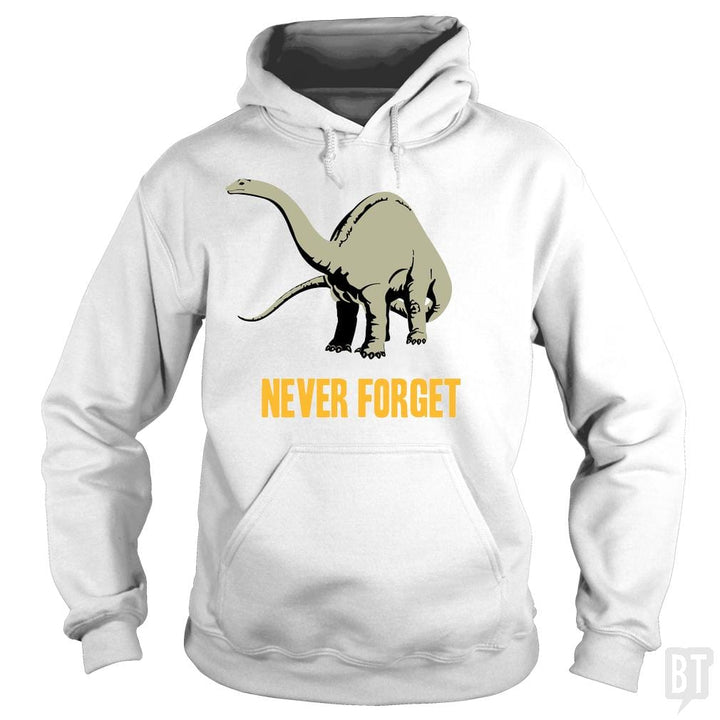 SunFrog-Busted BustedTees Hoodie / White / S Never Forget