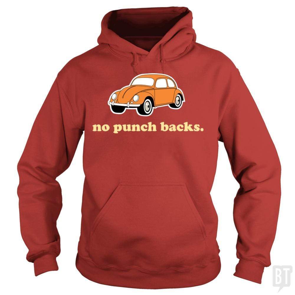 SunFrog-Busted BustedTees Hoodie / Red / S No Punch Backs