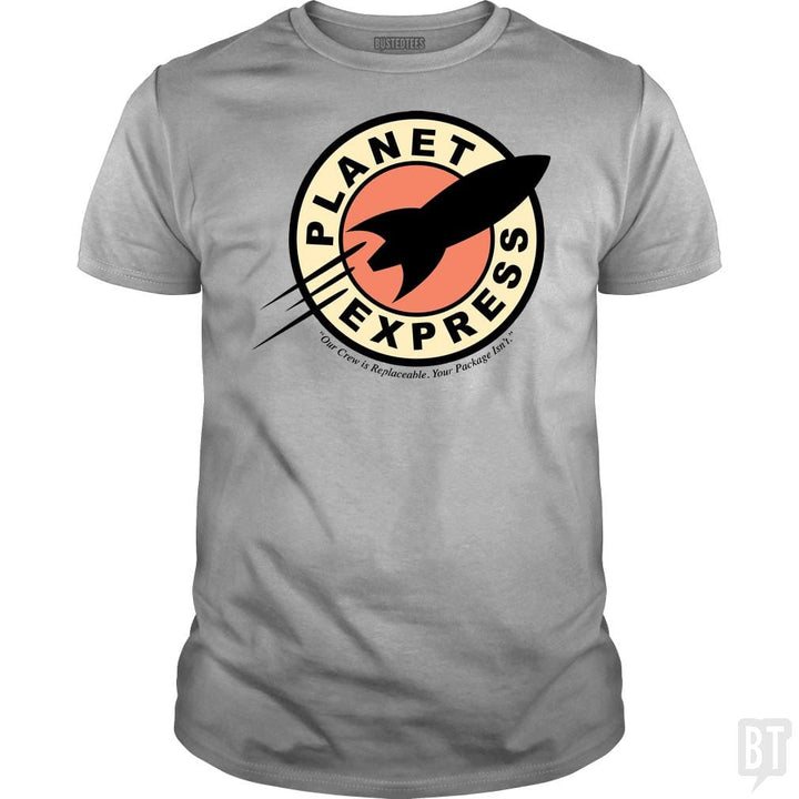 SunFrog-Busted BustedTees Classic Guys / Unisex Tee / Sport Grey / S Planet Express