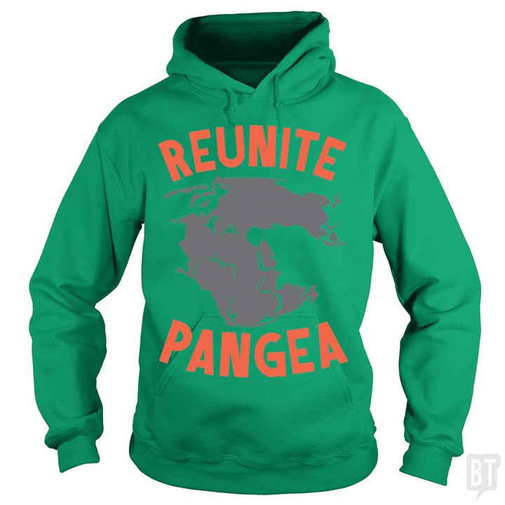 SunFrog-Busted BustedTees Hoodie / Irish Green / S Reunite Pangea