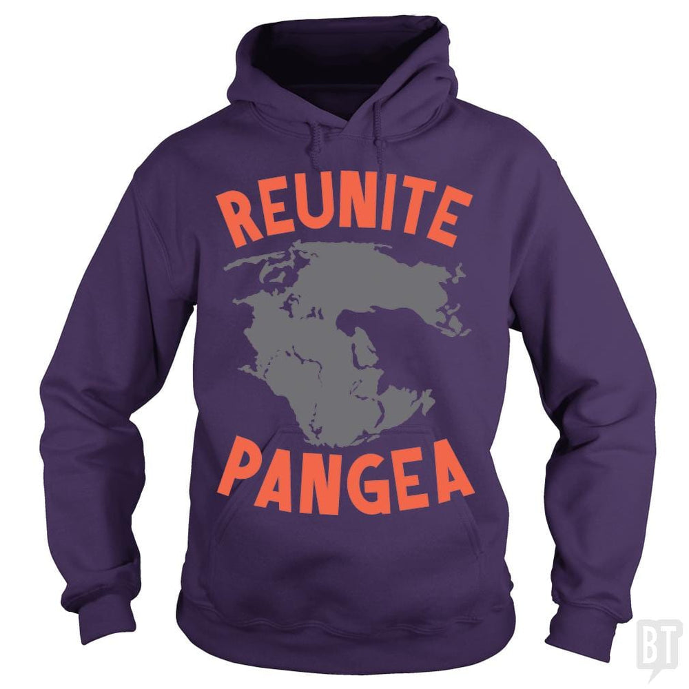SunFrog-Busted BustedTees Hoodie / Purple / S Reunite Pangea