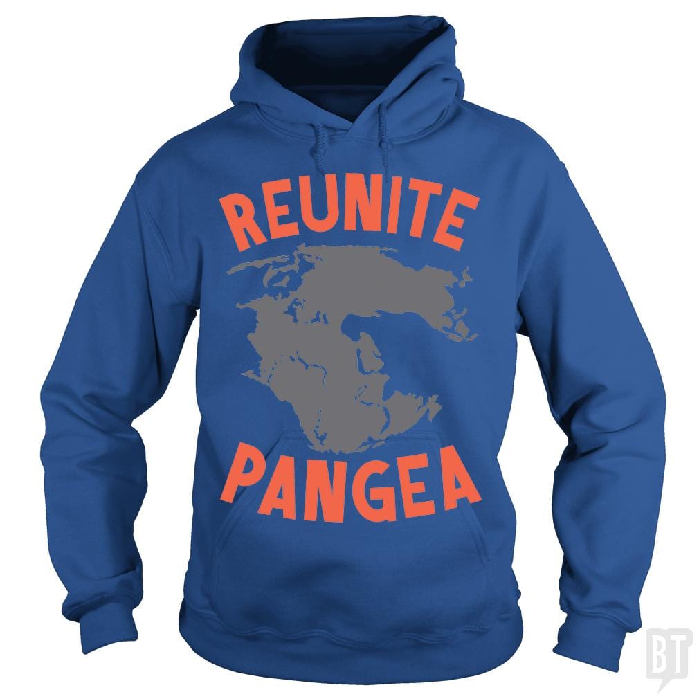SunFrog-Busted BustedTees Hoodie / Royal Blue / S Reunite Pangea