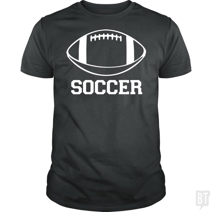 SunFrog-Busted BustedTees Classic Guys / Unisex Tee / Dark Heather / S Soccer