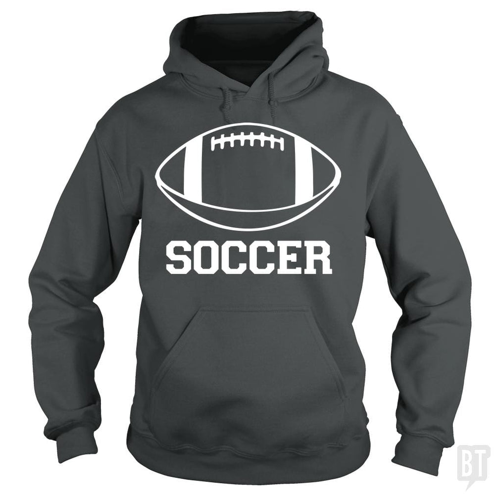SunFrog-Busted BustedTees Hoodie / Dark Heather / S Soccer