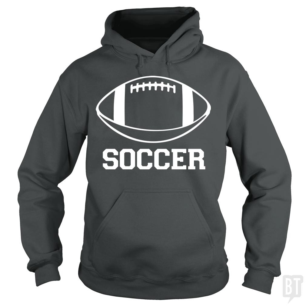 SunFrog-Busted BustedTees Hoodie / Dark Heather / S Soccer