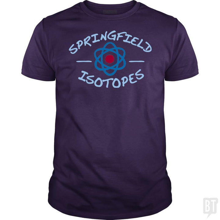 SunFrog-Busted BustedTees Classic Guys / Unisex Tee / Purple / S Springfield Isotopes