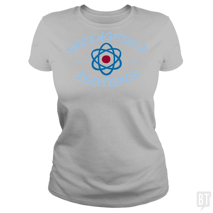 SunFrog-Busted BustedTees Classic Ladies Tee / Sport Grey / S Springfield Isotopes