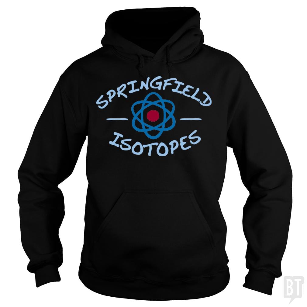 SunFrog-Busted BustedTees Hoodie / Black / S Springfield Isotopes