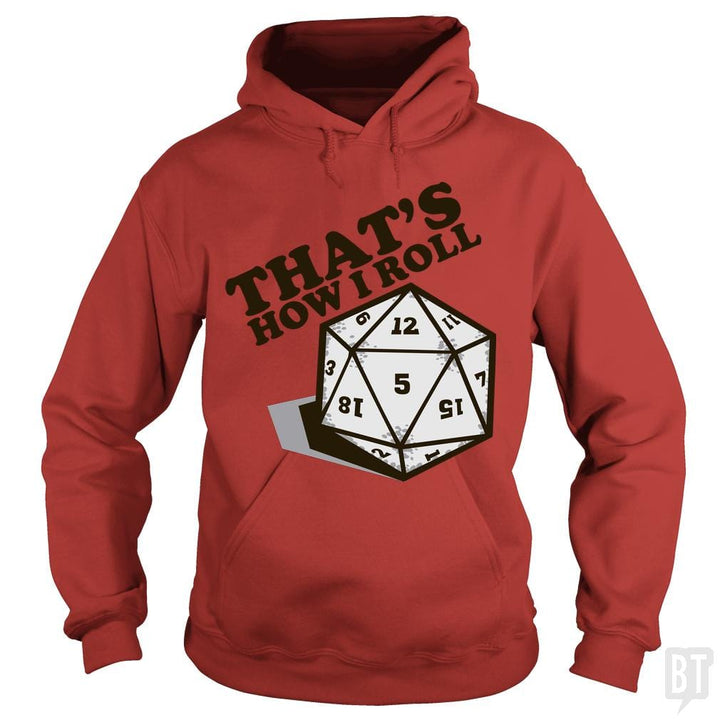 SunFrog-Busted BustedTees Hoodie / Red / S That's How I Roll