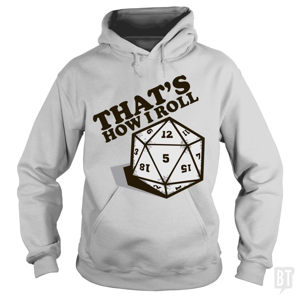 SunFrog-Busted BustedTees Hoodie / Sport Grey / S That's How I Roll