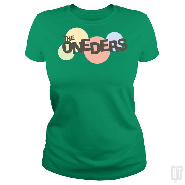 SunFrog-Busted BustedTees Classic Ladies Tee / Irish Green / S The Oneders