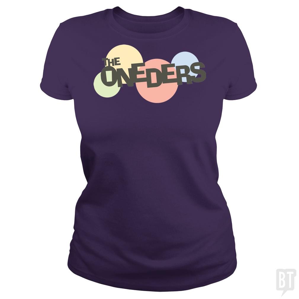 SunFrog-Busted BustedTees Classic Ladies Tee / Purple / S The Oneders