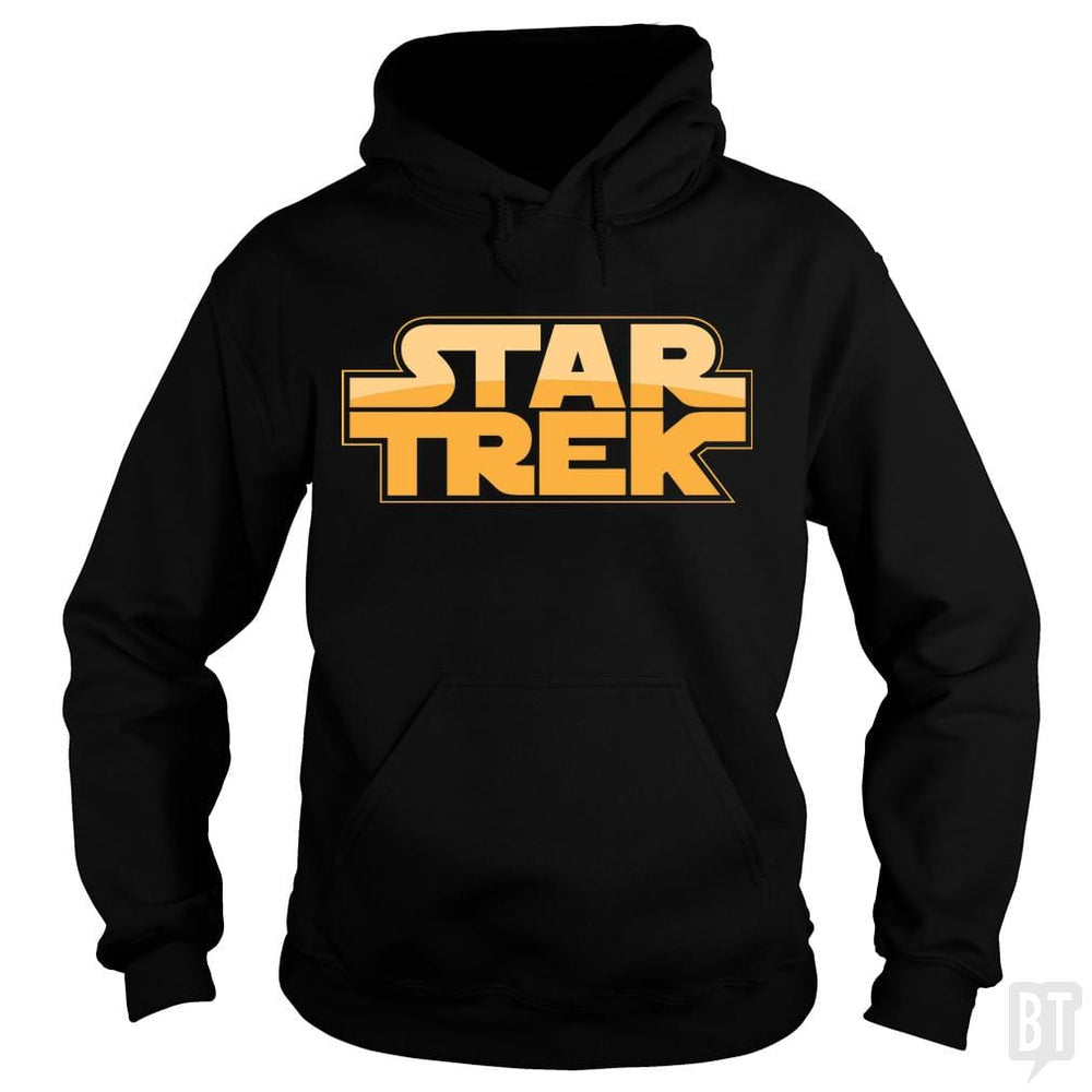 SunFrog-Busted BustedTees Hoodie / Black / S Trek Wars