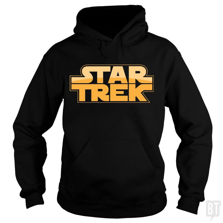 SunFrog-Busted BustedTees Hoodie / Black / S Trek Wars