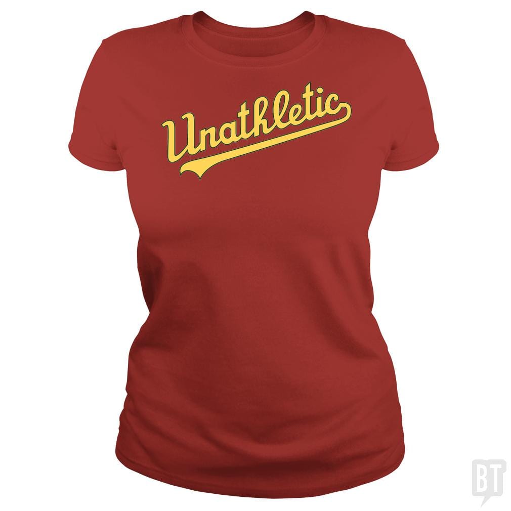 SunFrog-Busted BustedTees Classic Ladies Tee / Red / S Unathletic