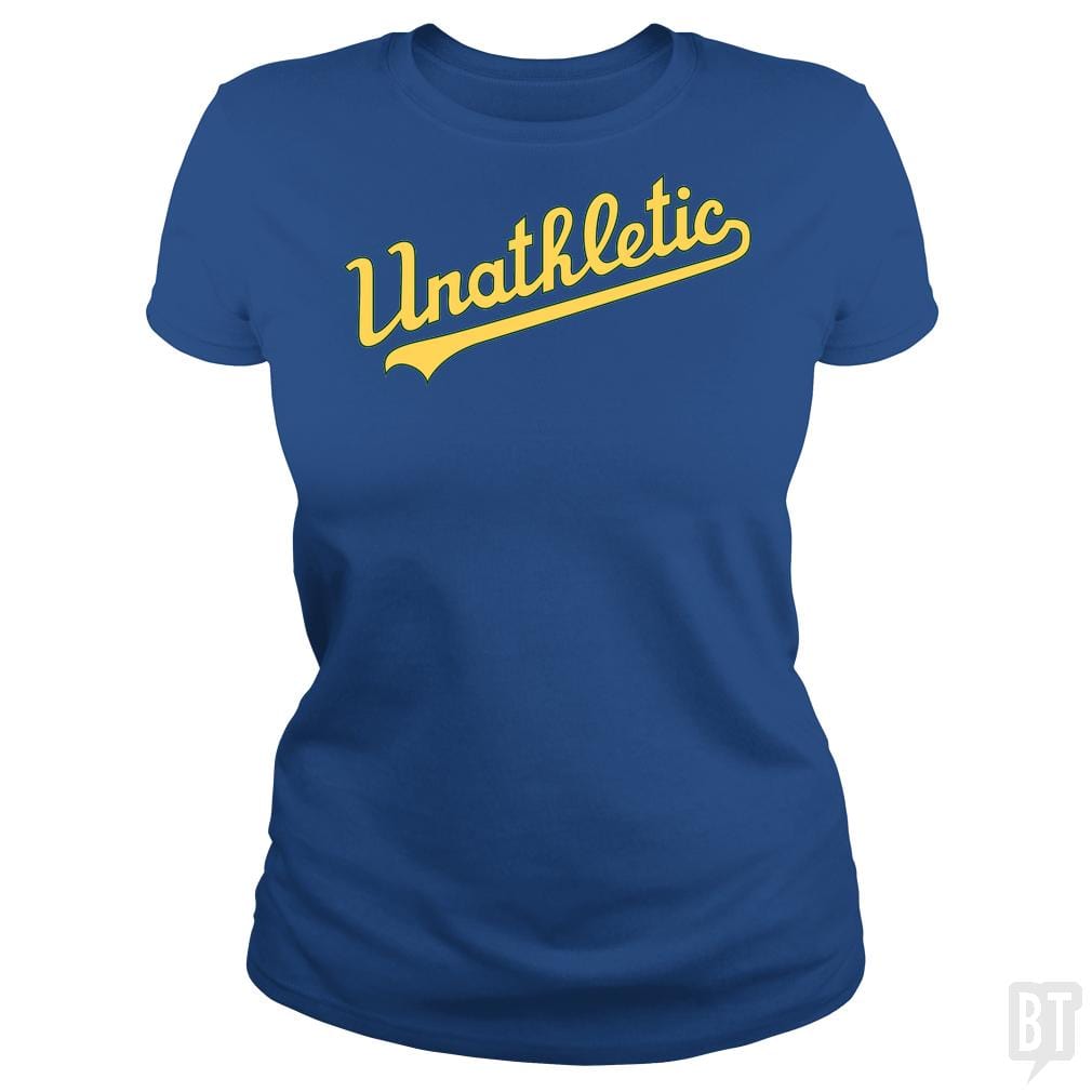 SunFrog-Busted BustedTees Classic Ladies Tee / Royal Blue / S Unathletic