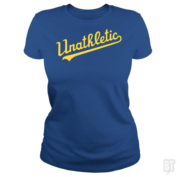 SunFrog-Busted BustedTees Classic Ladies Tee / Royal Blue / S Unathletic