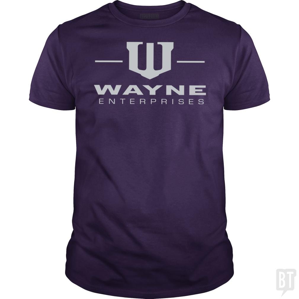 SunFrog-Busted BustedTees Classic Guys / Unisex Tee / Purple / S Wayne