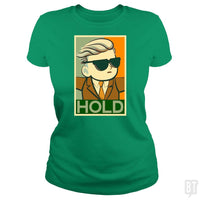 Load image into Gallery viewer, SunFrog-Busted BustedTees Classic Ladies Tee / Irish Green / S WSB HOLD
