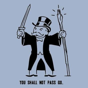 SunFrog-Busted BustedTees You Shall Not Pass Go