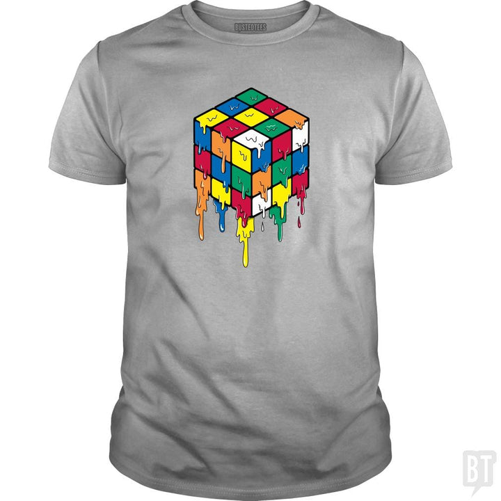 SunFrog-Busted Coffee Man Classic Guys / Unisex Tee / Sport Grey / S Cube