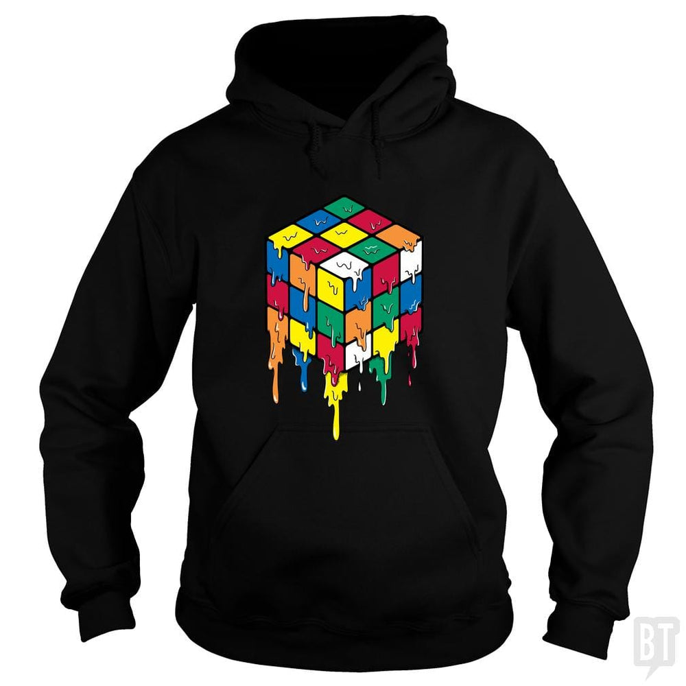 SunFrog-Busted Coffee Man Hoodie / Black / S Cube
