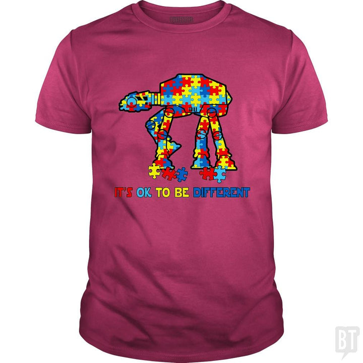 SunFrog-Busted cutetotoro2203 Classic Guys / Unisex Tee / Heliconia / S AT-AT Autism