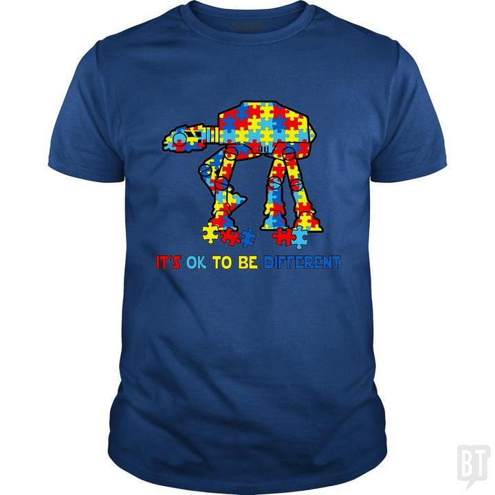 SunFrog-Busted cutetotoro2203 Classic Guys / Unisex Tee / Royal Blue / S AT-AT Autism