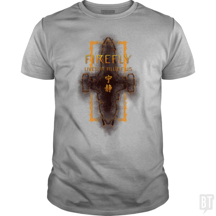 SunFrog-Busted d3fstyle Classic Guys / Unisex Tee / Sport Grey / S Firefly Is Still Alive