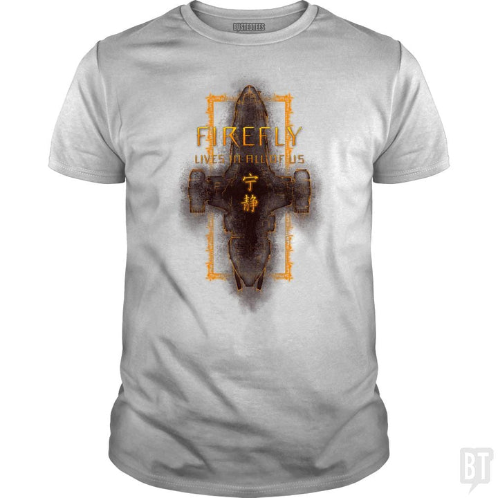 SunFrog-Busted d3fstyle Classic Guys / Unisex Tee / White / S Firefly Is Still Alive