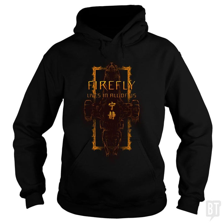 SunFrog-Busted d3fstyle Hoodie / Black / S Firefly Is Still Alive