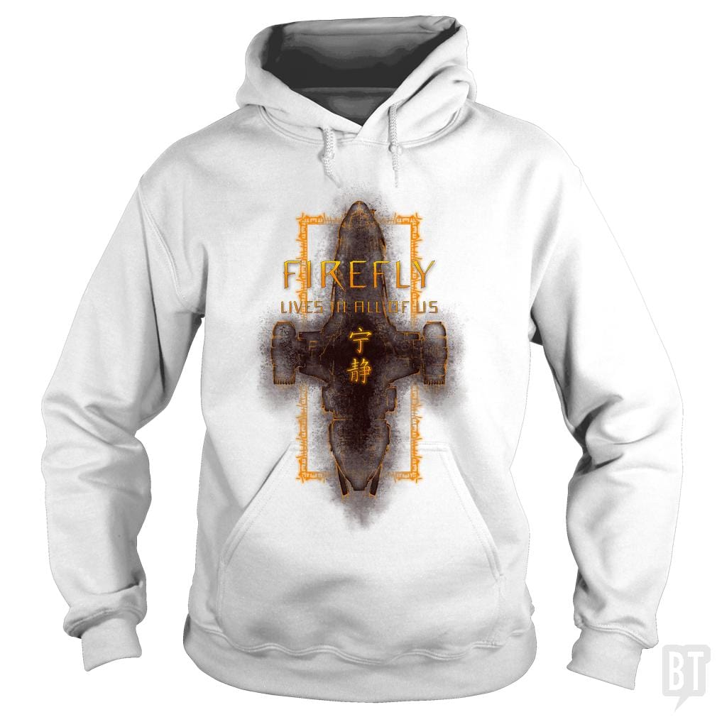 SunFrog-Busted d3fstyle Hoodie / White / S Firefly Is Still Alive