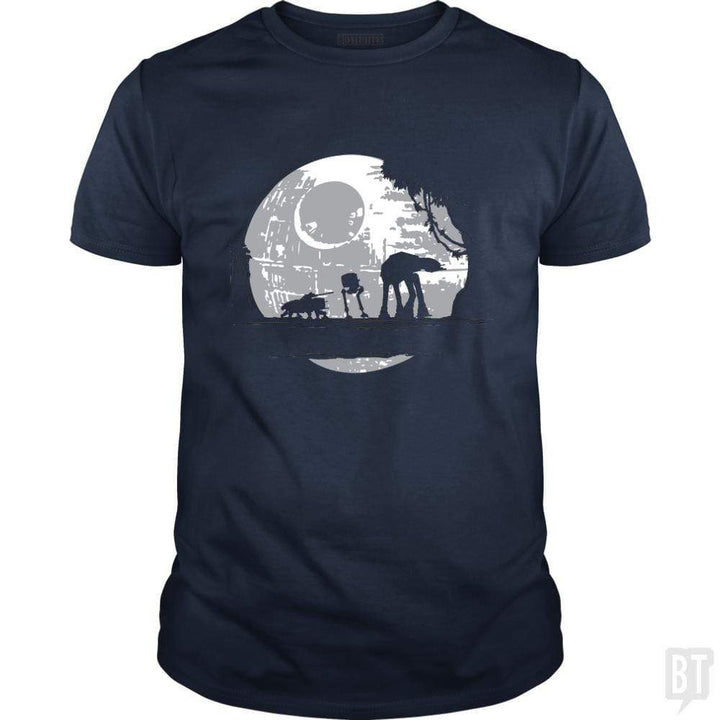 SunFrog-Busted Daletheskater Classic Guys / Unisex Tee / Navy Blue / S Imperial Moonwalkers