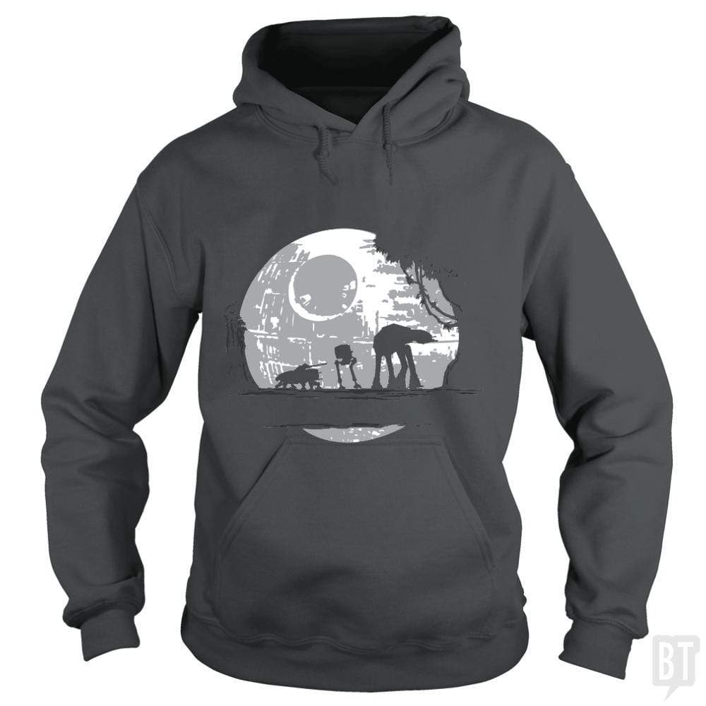 SunFrog-Busted Daletheskater Hoodie / Dark Heather / S Imperial Moonwalkers