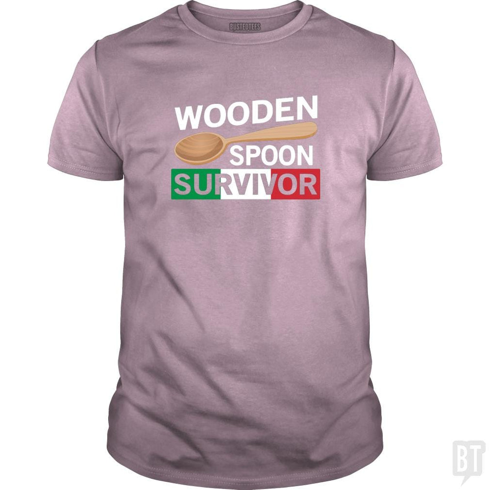 SunFrog-Busted Daniel15 Classic Guys / Unisex Tee / Light Pink / S Funny Wooden Spoon Survivor