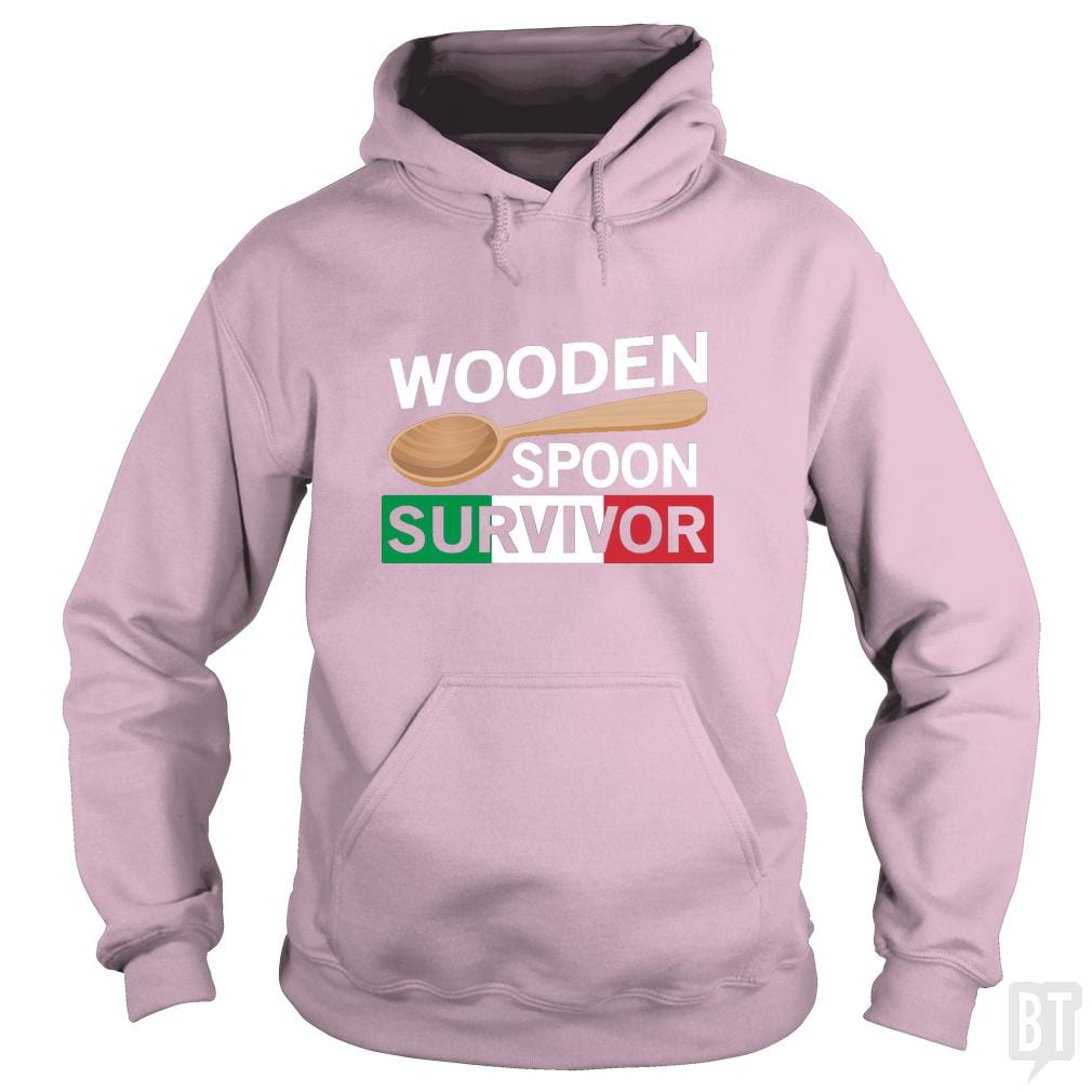 SunFrog-Busted Daniel15 Hoodie / Light Pink / S Funny Wooden Spoon Survivor