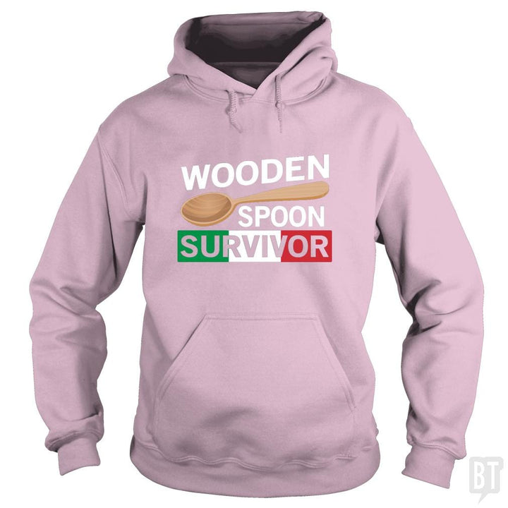 SunFrog-Busted Daniel15 Hoodie / Light Pink / S Funny Wooden Spoon Survivor