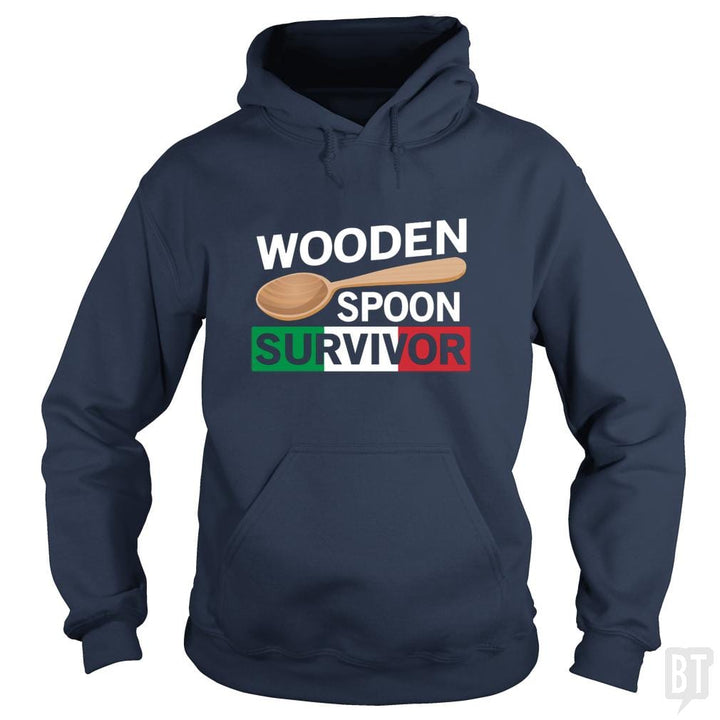 SunFrog-Busted Daniel15 Hoodie / Navy Blue / S Funny Wooden Spoon Survivor