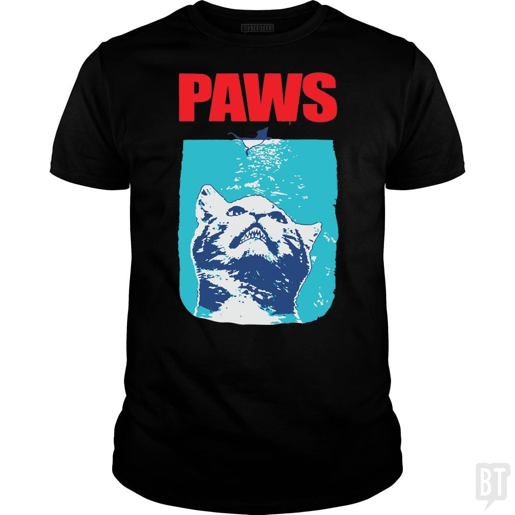 SunFrog-Busted danil Classic Guys / Unisex Tee / Black / S Funny Tee Paws Parody Tees for Cat Kitten Shark &