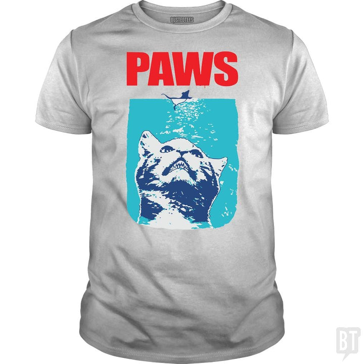 SunFrog-Busted danil Classic Guys / Unisex Tee / White / S Funny Tee Paws Parody Tees for Cat Kitten Shark &