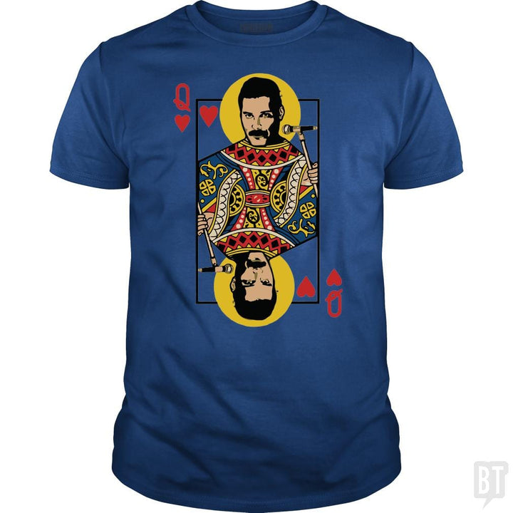 SunFrog-Busted davalemy2 Classic Guys / Unisex Tee / Royal Blue / S The baddest queen of cards you ever see