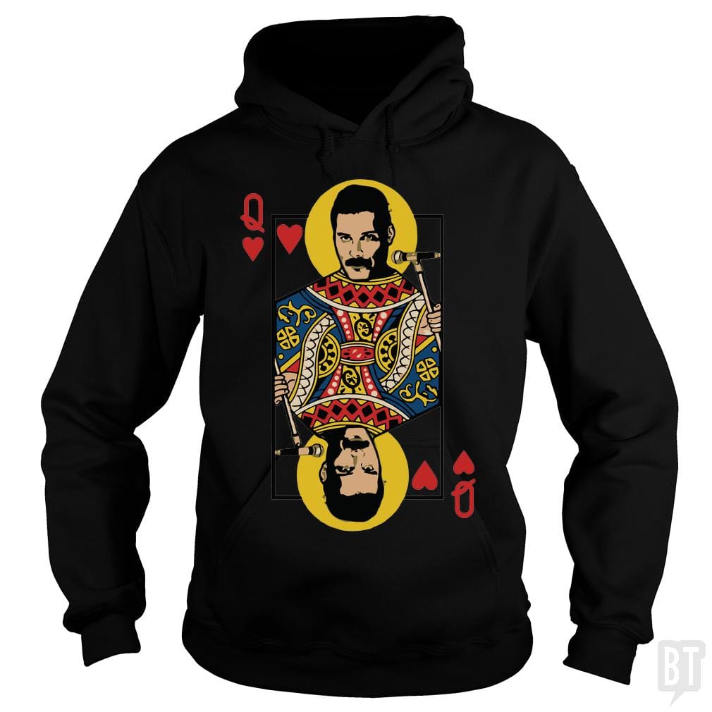 SunFrog-Busted davalemy2 Hoodie / Black / S The baddest queen of cards you ever see
