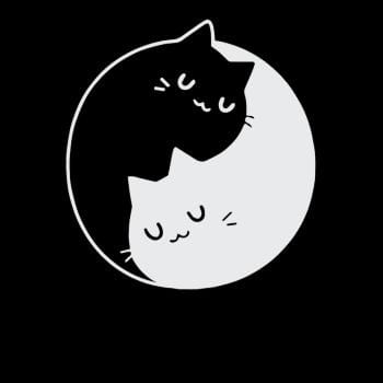 SunFrog-Busted davalemy2 Yin Yang Cats Shirt