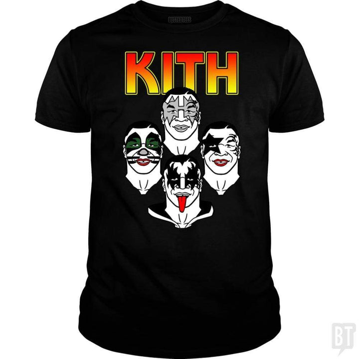 SunFrog-Busted Distroline Classic Guys / Unisex Tee / Black / S KITH ROCK ROCKIN