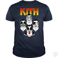 Load image into Gallery viewer, SunFrog-Busted Distroline Classic Guys / Unisex Tee / Navy Blue / S KITH ROCK ROCKIN
