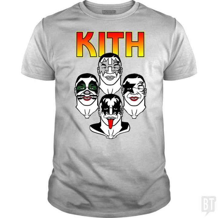 SunFrog-Busted Distroline Classic Guys / Unisex Tee / White / S KITH ROCK ROCKIN