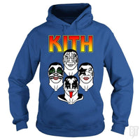 Load image into Gallery viewer, SunFrog-Busted Distroline Hoodie / Royal Blue / S KITH ROCK ROCKIN
