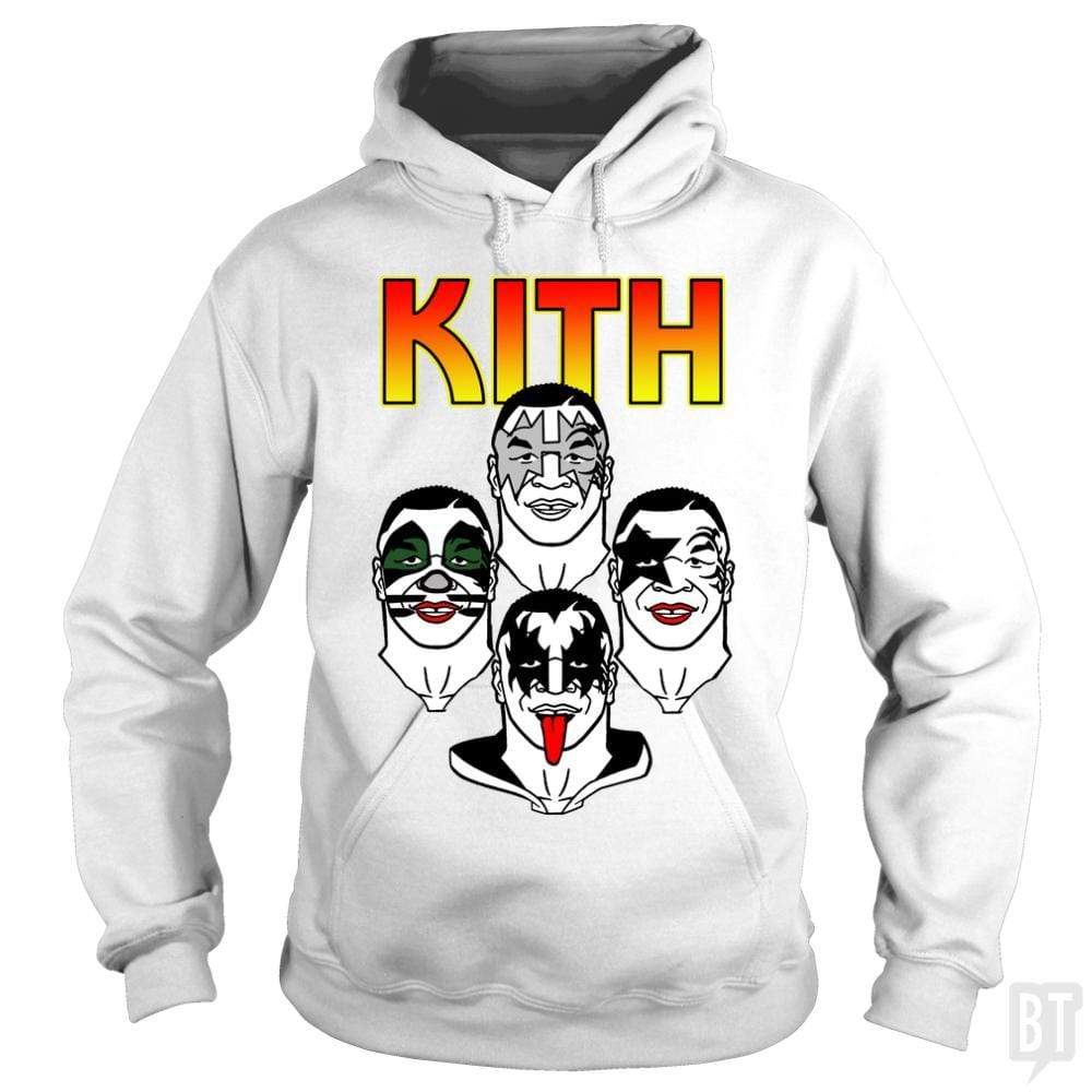 SunFrog-Busted Distroline Hoodie / White / S KITH ROCK ROCKIN