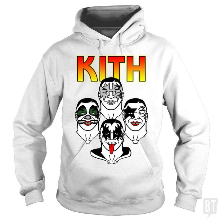 SunFrog-Busted Distroline Hoodie / White / S KITH ROCK ROCKIN